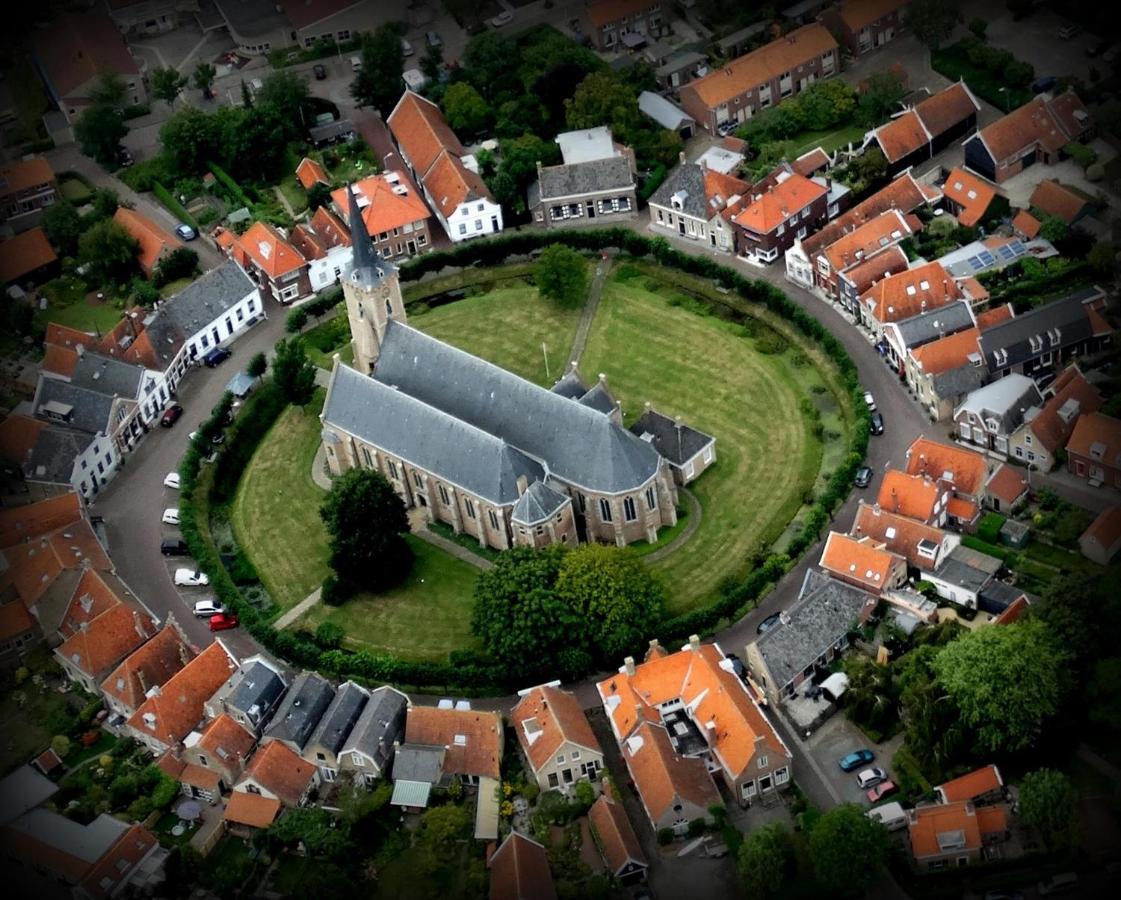 Bed and Breakfast De Drei Schorre Dreischor Esterno foto
